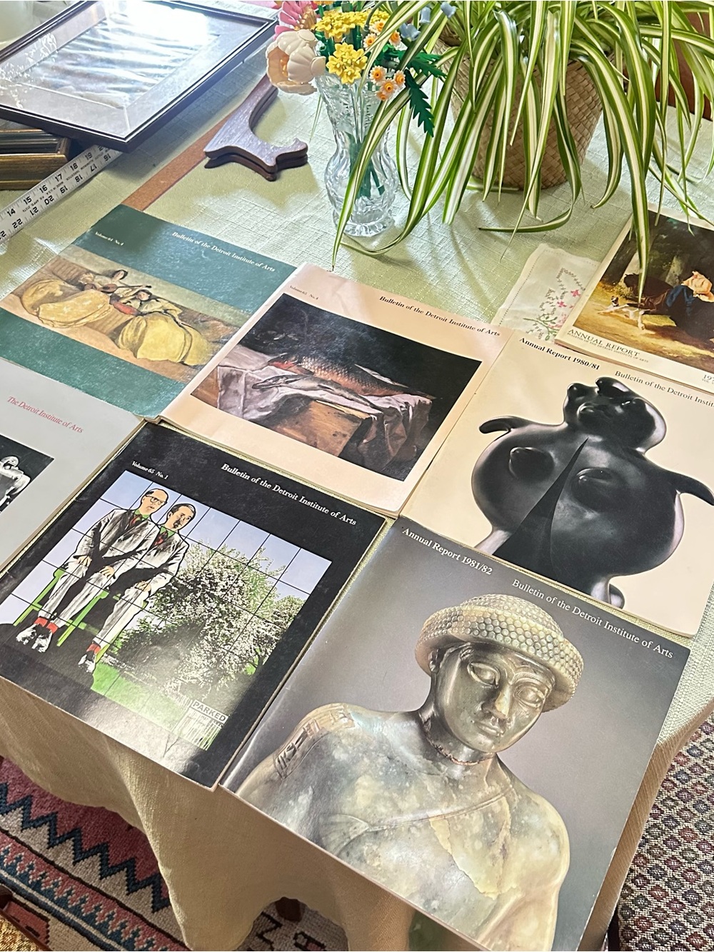 Detroit Institute of Arts Bulletins 1970s 80s Lot of 7